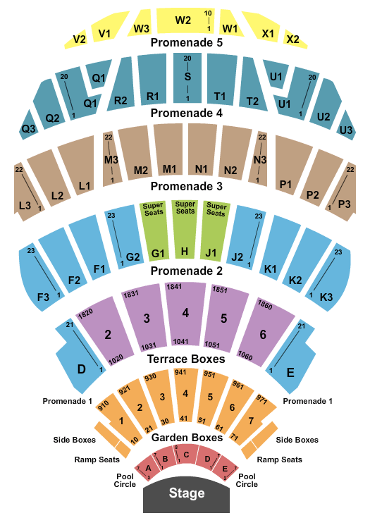 Hollywood Bowl Shane Gillis Seating Chart